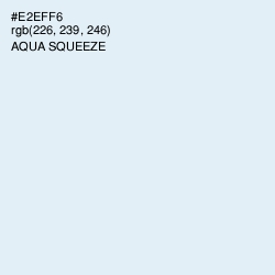 #E2EFF6 - Aqua Squeeze Color Image
